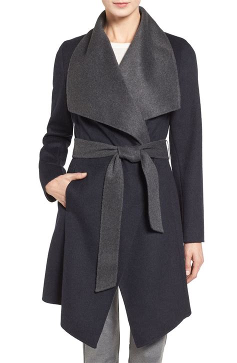 michael kors double face wool blend coat|Double Face Wool Blend Coat .